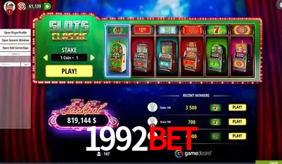 Descubra o Mundo do Cassino Online com 1992bet